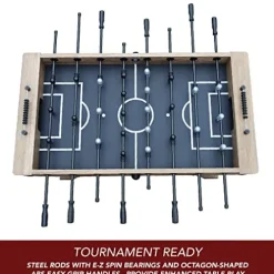 Hathaway Braxton 55-in Competition Foosball Table Barnwood