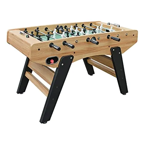 Hathaway Center Stage 59-in Pro Series Competition Foosball Table Wood Grain/Black/Green