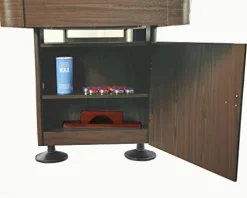 Hathaway Challenger 12-Ft Shuffleboard Table Walnut