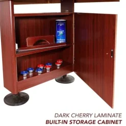 Hathaway Challenger Shuffleboard Dark Cherry