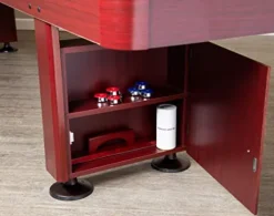 Hathaway Challenger Shuffleboard Table Dark Cherry Finish