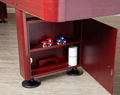 Hathaway Challenger Shuffleboard Table Dark Cherry Finish