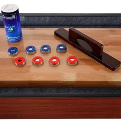 Hathaway Challenger Shuffleboard Table Dark Cherry Finish
