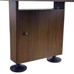 Hathaway Challenger Shuffleboard Table Walnut Finish