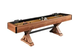 Hathaway Daulton 9-ft Shuffleboard Table White Oak Finish