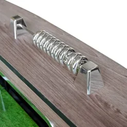 Hathaway Driftwood 56-in Premium Competition Foosball Table Driftwood/Green