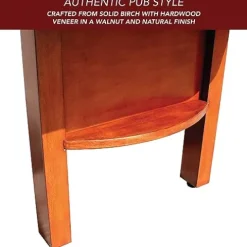 Hathaway 12-ft Shuffleboard Table Walnut