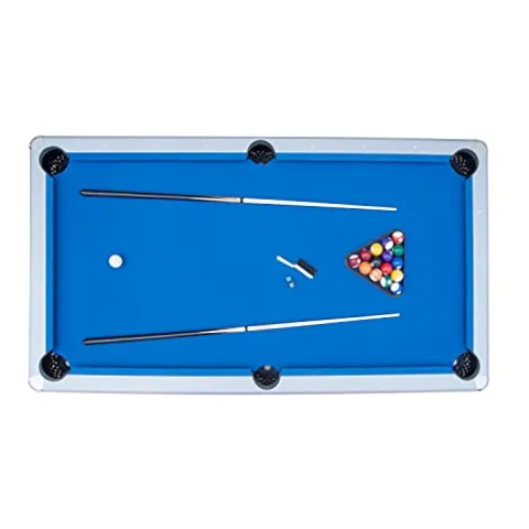 Hathaway Maverick II 7-Foot Pool and Table Tennis Multi Game Black