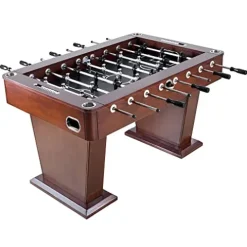 Hathaway Millennium 55-in Pro Series Foosball Table Mahogany/Black