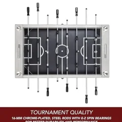 Hathaway Montecito 55-in Premium Competition Foosball Table Driftwood