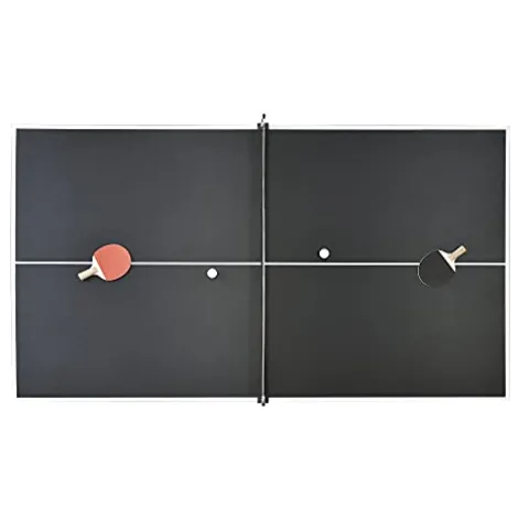 Hathaway Newport 7-ft Pool Table Combo Set with Benches Rustic Gray