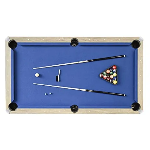 Hathaway Newport 7-ft Pool Table Combo Set with Benches Rustic Gray