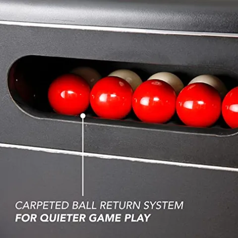 Hathaway Renegade II 54-in Bumper Pool Table Walnut / Red