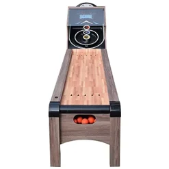 Hathaway Shooting Star Arcade Ball Roll and Score Table Driftwood
