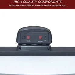 Hathaway Silverstreak Air Hockey Game Table Black