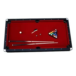 Hathaway Spartan 6-ft Pool Table with Table Tennis Top Black