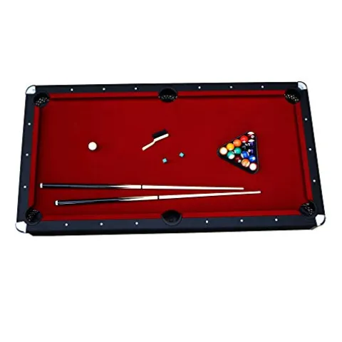 Hathaway Spartan 6-ft Pool Table with Table Tennis Top Black