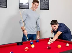 Hathaway Spartan 6-ft Pool Table with Table Tennis Top Black