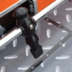 Hathaway Trailblazer 56-Inch Foosball Table with Electronic Scoring Black/Orange