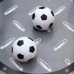 Hathaway Trailblazer 56-Inch Foosball Table with Electronic Scoring Black/Orange