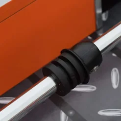 Hathaway Trailblazer 56-Inch Foosball Table with Electronic Scoring Black/Orange