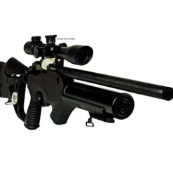 Hatsan Barrage Semi-Auto PCP Air Rifle .22 Caliber Black