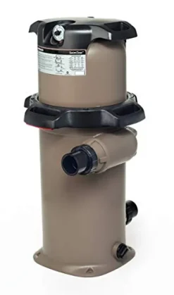 Hayward SwimClear Cartridge Pool Filter 100 Sq Ft Single Element Gray