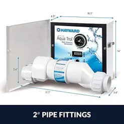 Hayward W3AQ-TROL-HP-TL AquaTrol Salt Chlorination System White