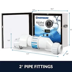 Hayward W3AQ-TROL-RJ AquaTrol Salt Chlorination System White