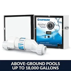 Hayward W3AQ-TROL-RJ-TL AquaTrol Salt Chlorination System White