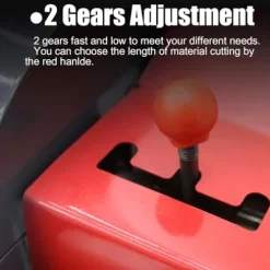 HayWHNKN Chaff Cutter Straw Corn Cutter Pulverizer Red