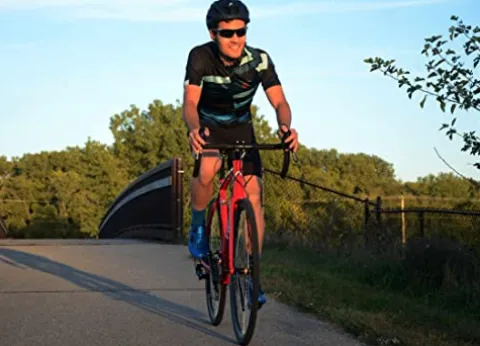 HEAD Pava 22 Speed Aluminum Road Bicycle with Carbon Fork Red