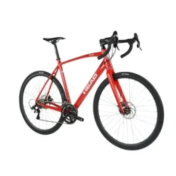 HEAD Pava 22 Speed Aluminum Road Bicycle with Carbon Fork Red