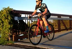 HEAD Pava 22 Speed Aluminum Road Bicycle with Carbon Fork Red