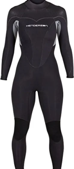 Henderson 7mm Thermoprene Pro Women’s Back Zip Jumpsuit Black 12