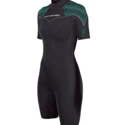 Henderson Women’s Greenprene 3mm Shorty Wetsuit Black