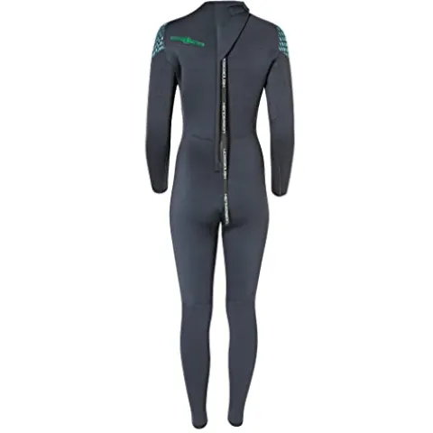 Henderson Women’s 3mm Greenprene Back Zip Full Wetsuit Black