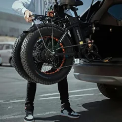 Heybike Mars Electric Bike Foldable 20″ x 4.0 Fat Tire Electric Bicycle Mars-Black