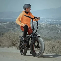 Heybike Mars Electric Bike Foldable 20″ x 4.0 Fat Tire Electric Bicycle Mars-Black