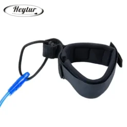 HEYTUR Coiled SUP Leash 10′ Black