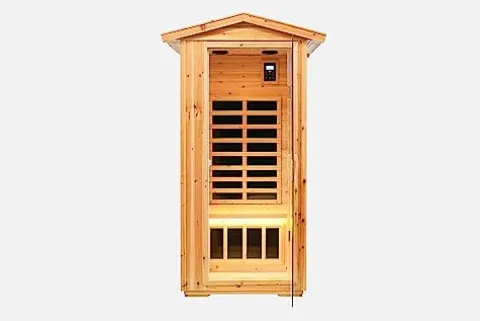 HFYee Infrared Sauna Box Single Person Natural