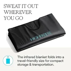 HigherDOSE Infrared Sauna Blanket – Relax & Detox Your Body – Portable Home Sauna Therapy