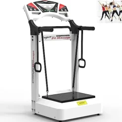 HNLIY Vibrating Plate Workout Machine Black