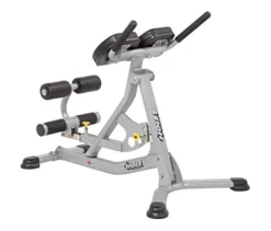 HOIST Fitness Adjustable Hyperextension Roman Chair Platinum