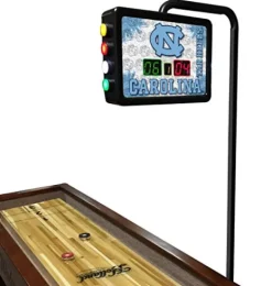 Holland Bar Stool Co. North Carolina Electronic Shuffleboard Scoring Unit – Officially Licensed Blue