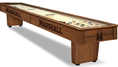 Holland Bar Stool Co. Officially Licensed Marshall 12′ Shuffleboard Table
