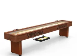 Holland Bar Stool Co. Officially Licensed Virginia Shuffleboard Table 12′