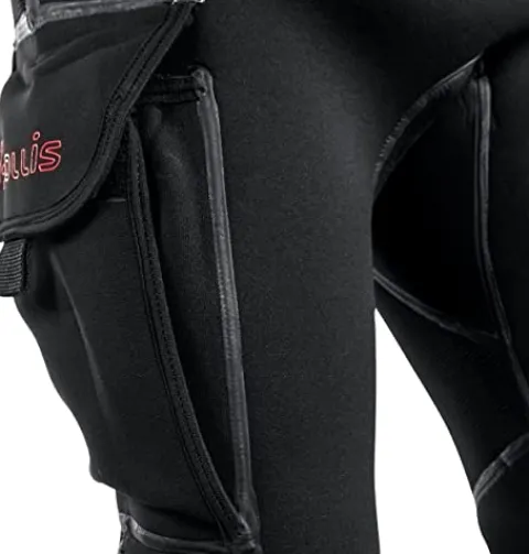 Hollis Neotek 4/3mm Wetsuit Large Short Black