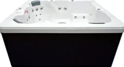 Home and Garden Spas 5 Person 51 Jet Spa with Stainless Jets and Ozone System Included Sterling White