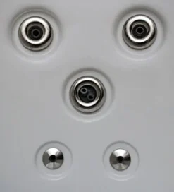 Home and Garden Spas 5 Person 51 Jet Spa with Stainless Jets and Ozone System Included Sterling White